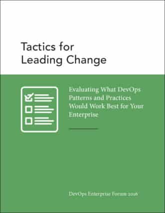 Tactics for Leading Change