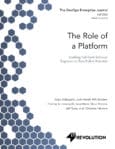 The Role of a Platform